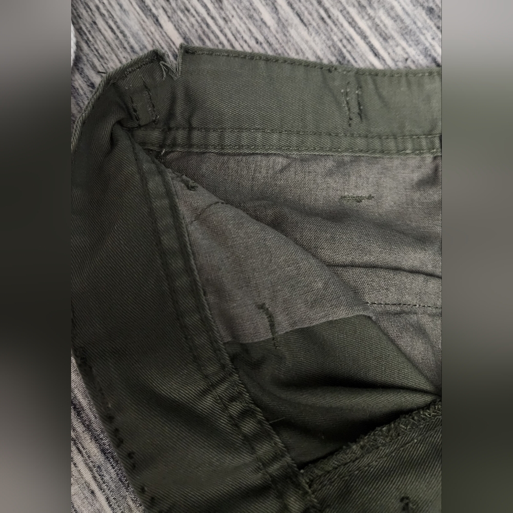 Local European Dark Green Wide Leg Pants - Picture 8 of 9